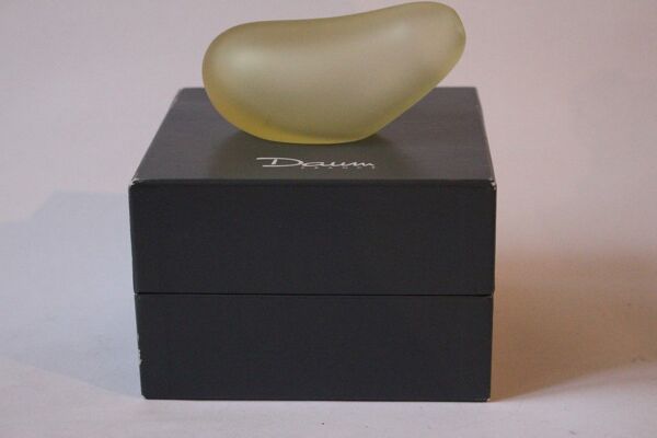 Vase cocon Philippe Starck - daum ''étrangeté'' jaune