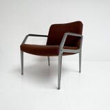 Rare armchair with footstool attributed to Gispen, 1960s