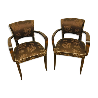 Paire de fauteuils Bridge