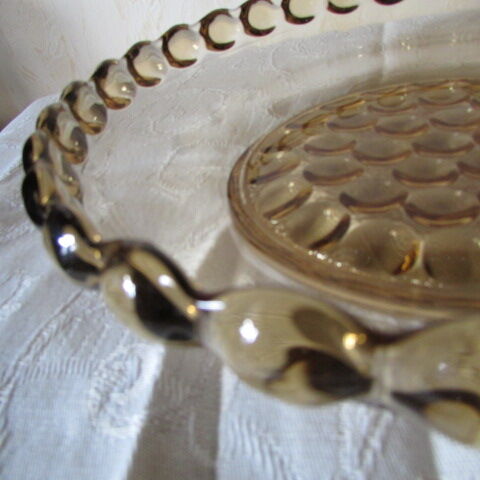 2 Art deco glass dishes