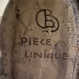 Sculptural vase by Bernard Buffat