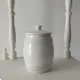 Old covered mustard pot Creil Montereau