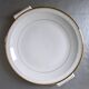 P.N. France porcelain pie dish, art deco style
