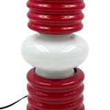 Space age lantern-shaped table lamp, Ceramiche Fiorentine Italy, 1970s