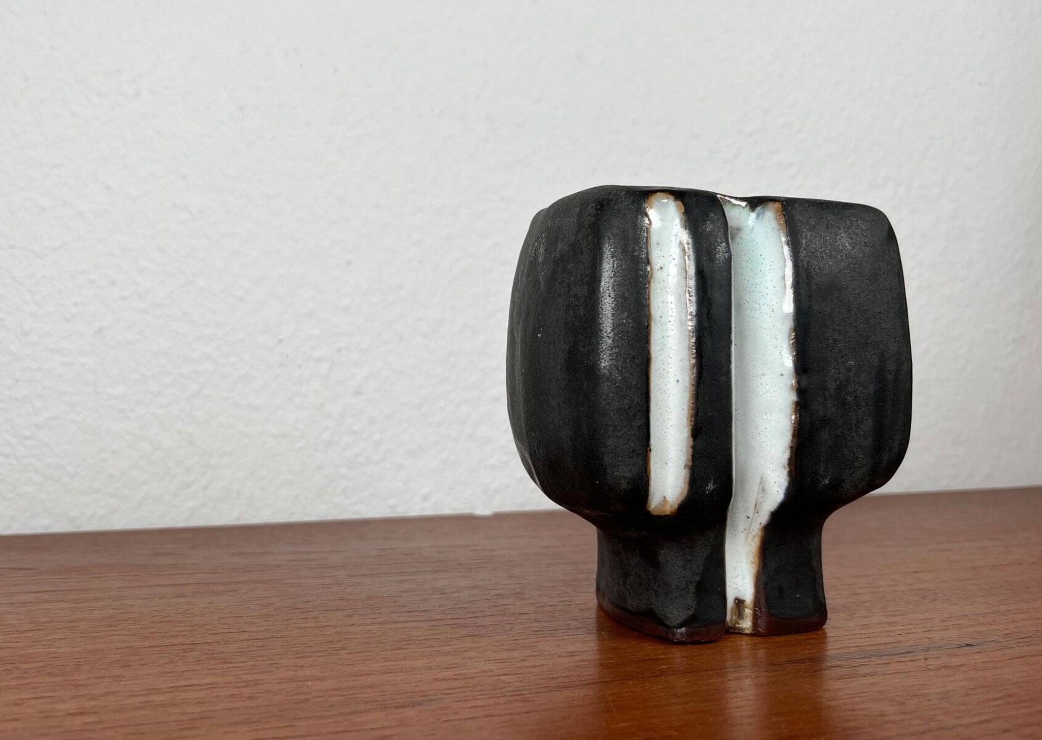 Mid-century studio pottery vase by Helmut Friedrich Schäffenacker for Schäffenacker Keramik, 1960s.