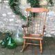 Vintage scandinavian rocking chair