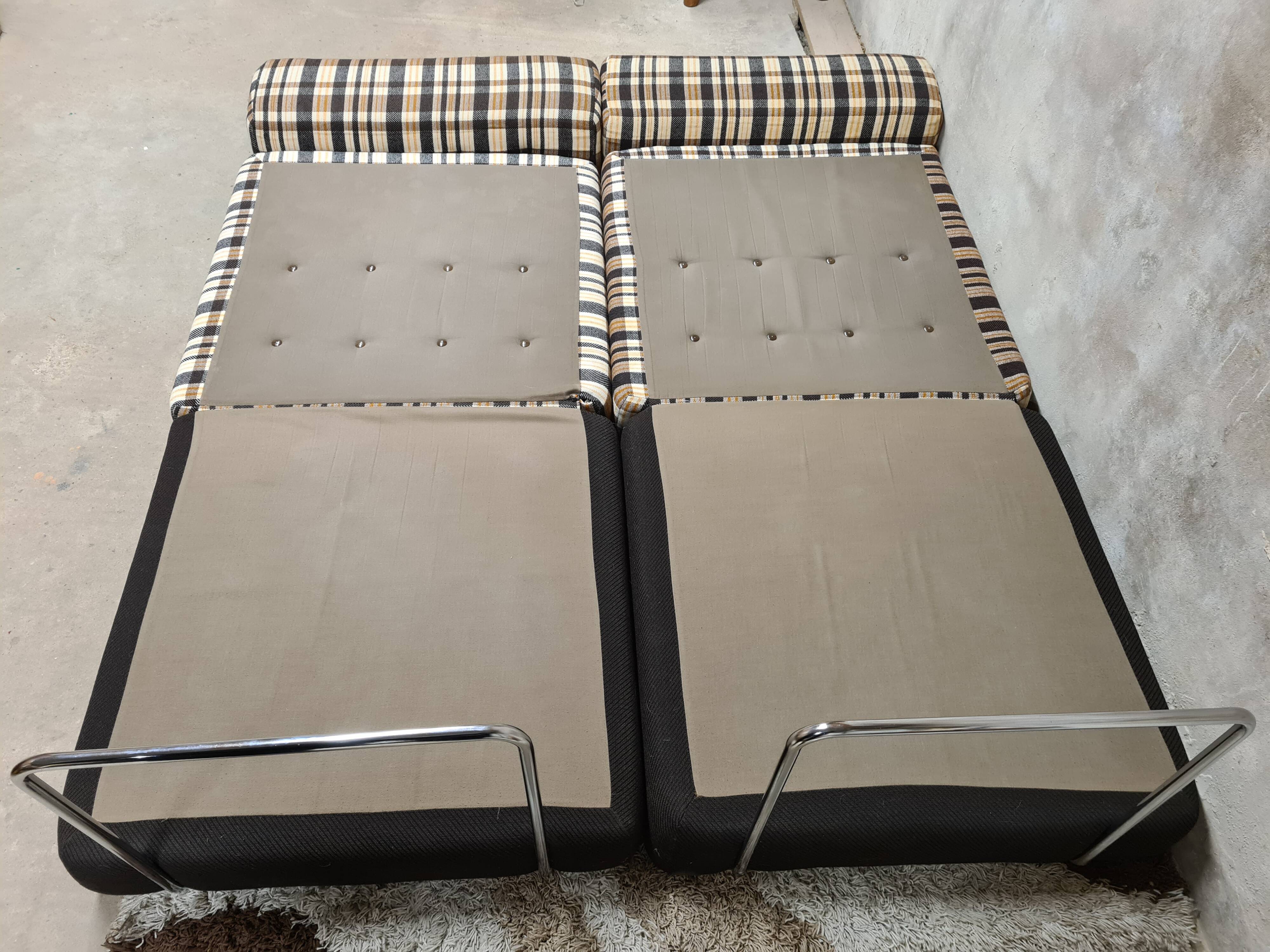 Paire de fauteuil lounge année 70' vintage