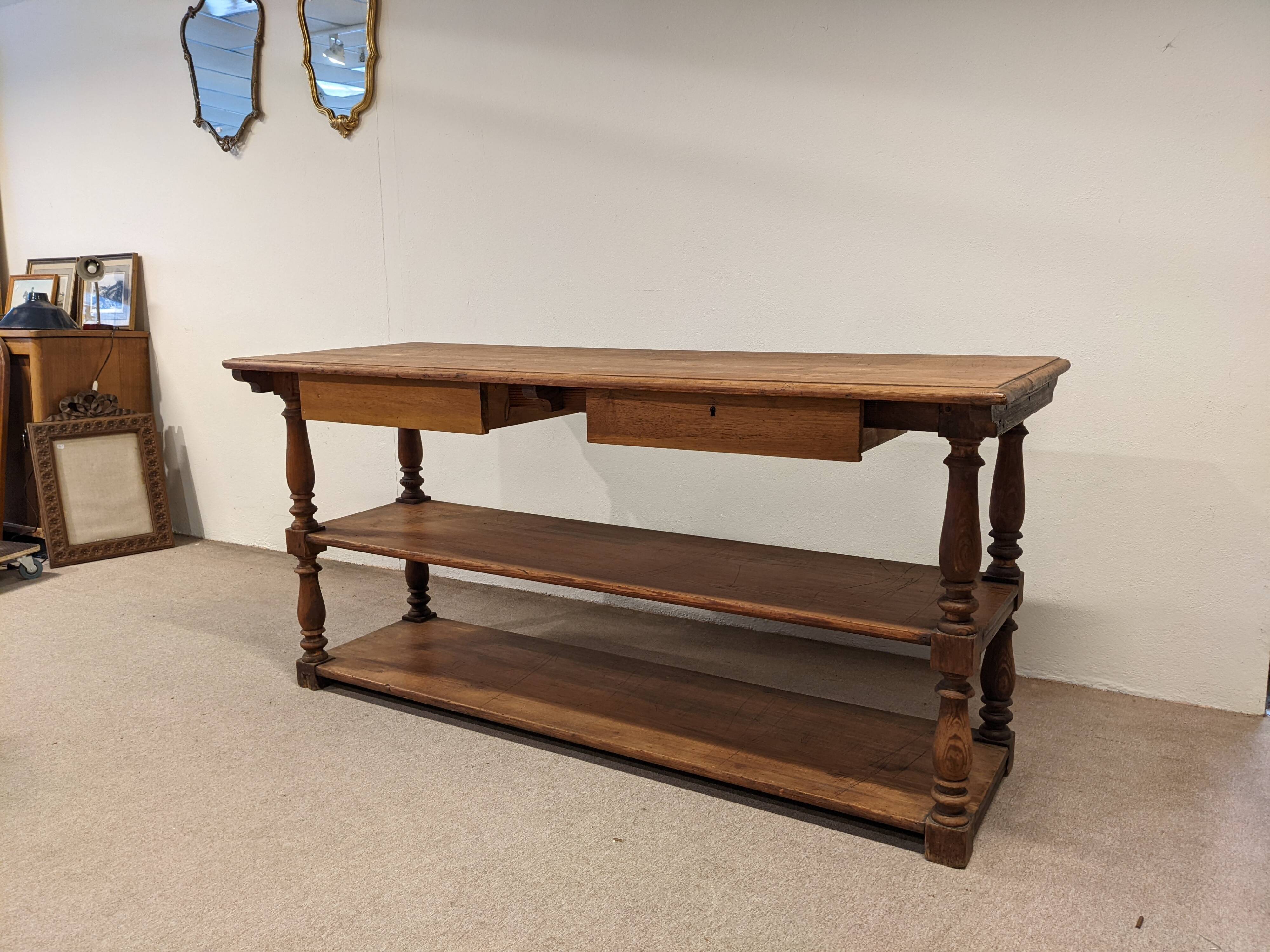 Table de drapier ancienne
