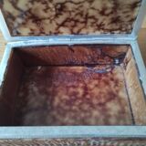 Tobacco set including a vintage stone ashtray.