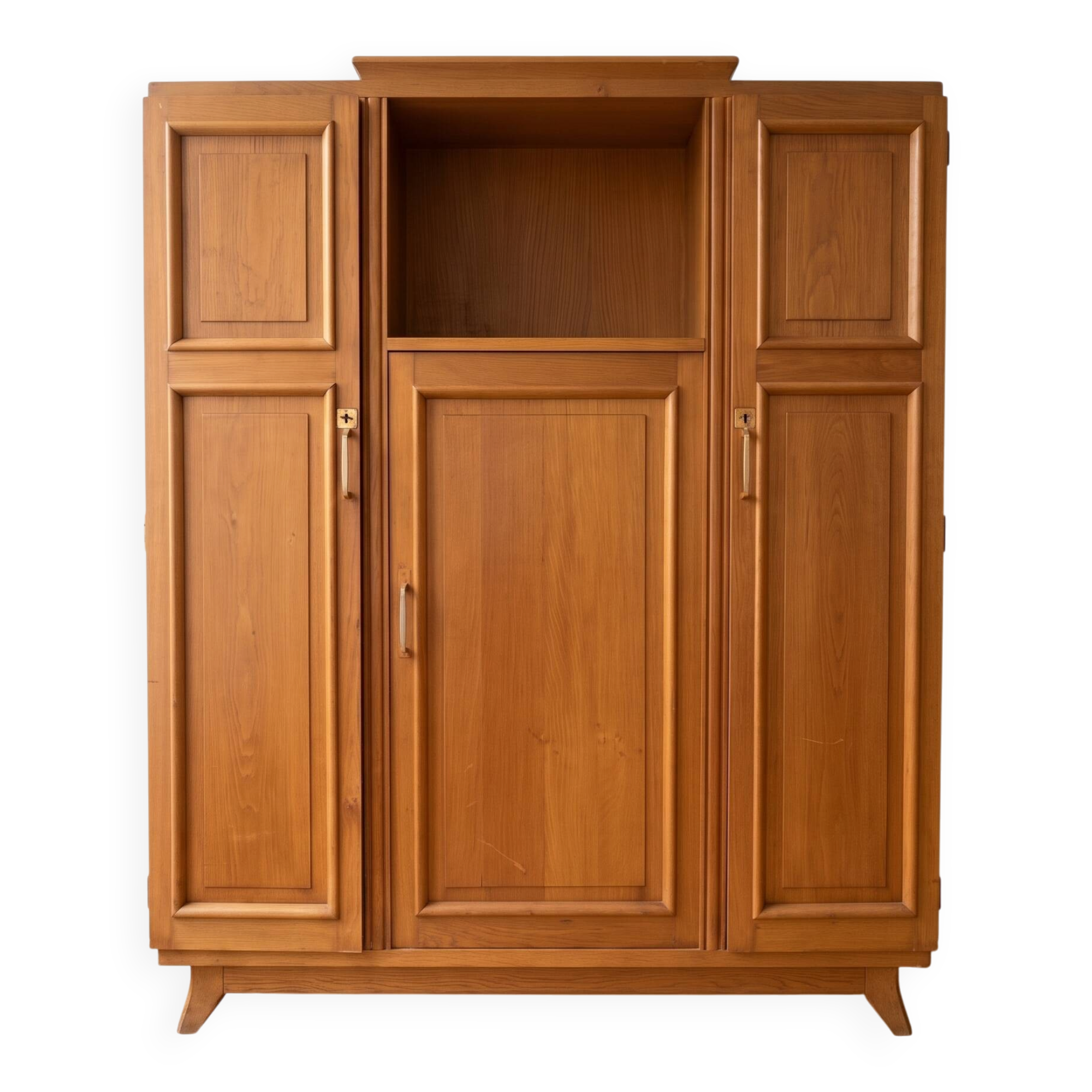 Armoire vintage années 50 en bois