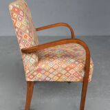 Series of 4 armchairs 1940