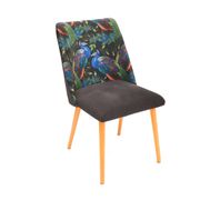 1960s modern upholstered chair, "patyczak", Słupskie Fabryki Mebli, Poland