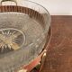 Vintage Mid Century Moulded Glass Vegetable Gratin Dish