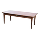 Oak farmhouse table nineteenth century feet spindles 2 drawers 199cm