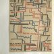 Elie dayan, untitled (abstract composition 5). felt pen on paper.