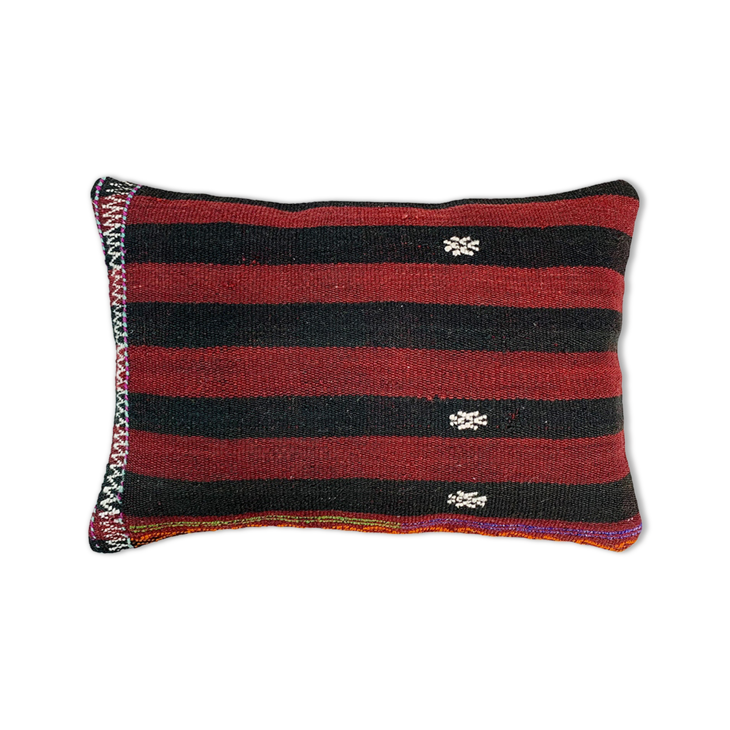 Housse de coussin kilim turque vintage faite à la main 40x60 cm