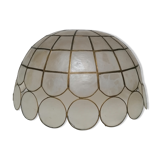 Mother-of-pearl and brass suspension