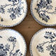 11 assiettes Terre de Fer Aubepine