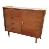 Asymmetrical chest of drawers