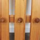 Pine wall coat rack