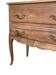 Commode sauteuse noyer brut massif