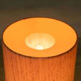 Vintage Danish design table lamp in teak Domus