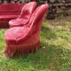 sofa/seating lounge set and 4 toad chairs