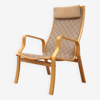 Fauteuil de Finn Østergaard pour Kvist Møbler, 1970 Danemark.