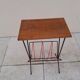 Table d appoint porte revue scoubidou vintage