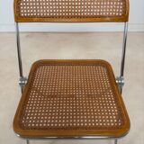 Ensemble de 5 chaises « Plia » par Giancarlo Piretti pour Castelli