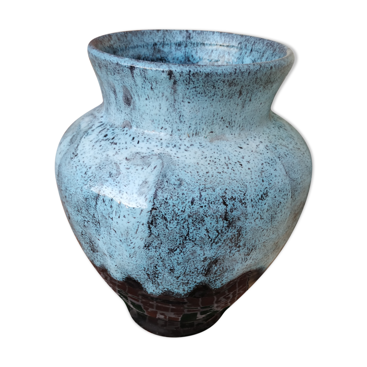 50/60s sky blue Accolay Vase