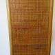 Vintage Library - 2 drawers - Woven rattan cupboard - 1980s - natural