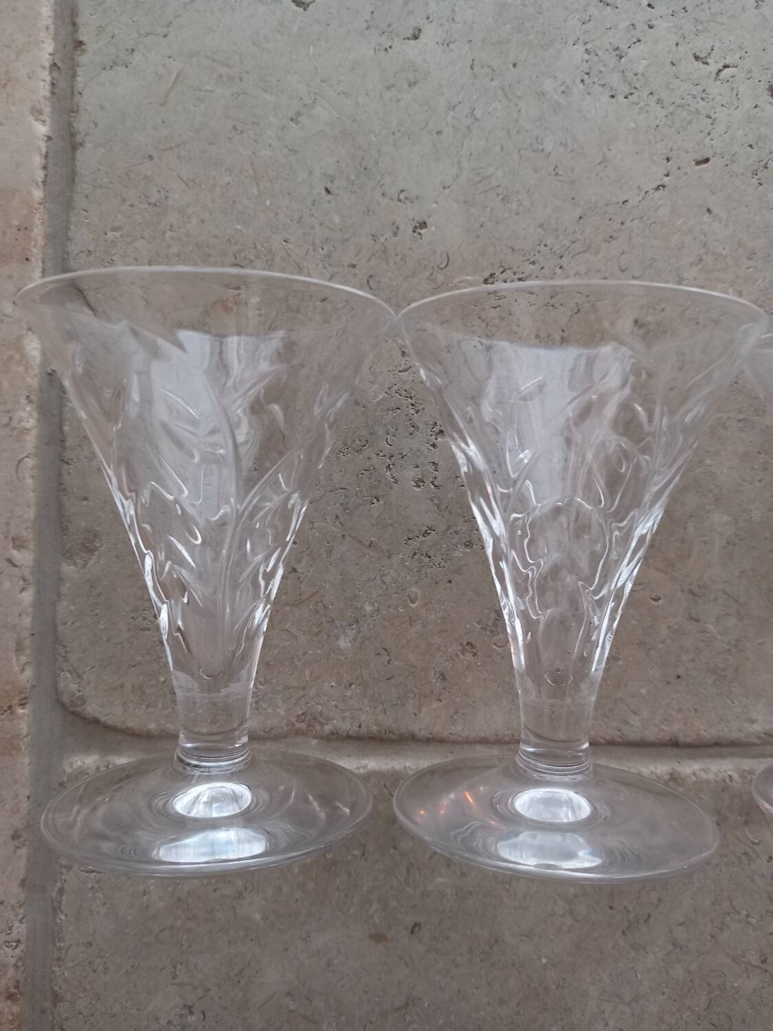 Verres à liqueurs X4