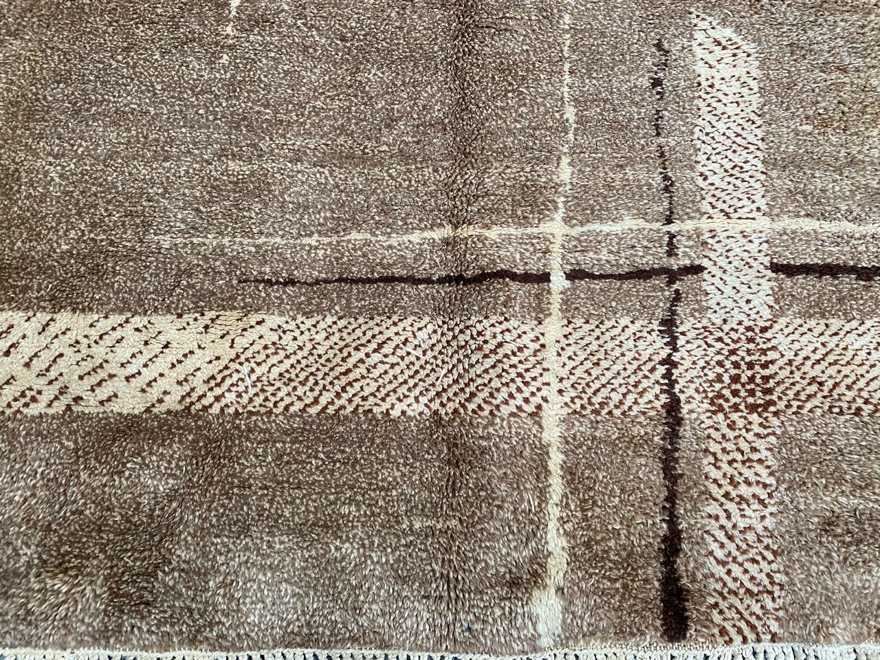 Art deco antique handmade carpet 140x200 cm