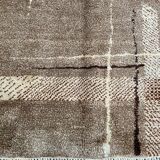 Tapis ancien art deco fait main 140x200 cm