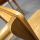 Set of 4 vintage wooden dining chairs in mid-century modern style, Europe, 1970s.