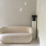 Retro Italian Curly Wool Sofa Sofa