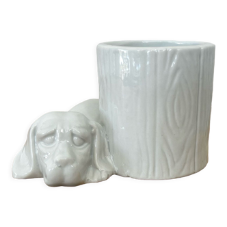 Vintage ceramic pencil pot