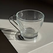 Lot de 9 tasses italiennes vintage à anse en métal
