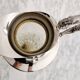 Glass and silver-plated carafe