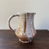 Chantal and Thierry Blanc ceramic pitcher, vintage 70s