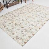 Tapis vintage en laine tapi beige 286x186