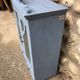 Pastel patinated medicine cabinet