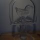Glass bird suncatcher sculpture