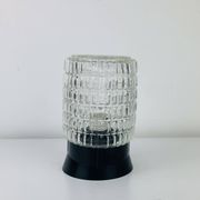 Arno vintage molded glass wall lamp, 1960s