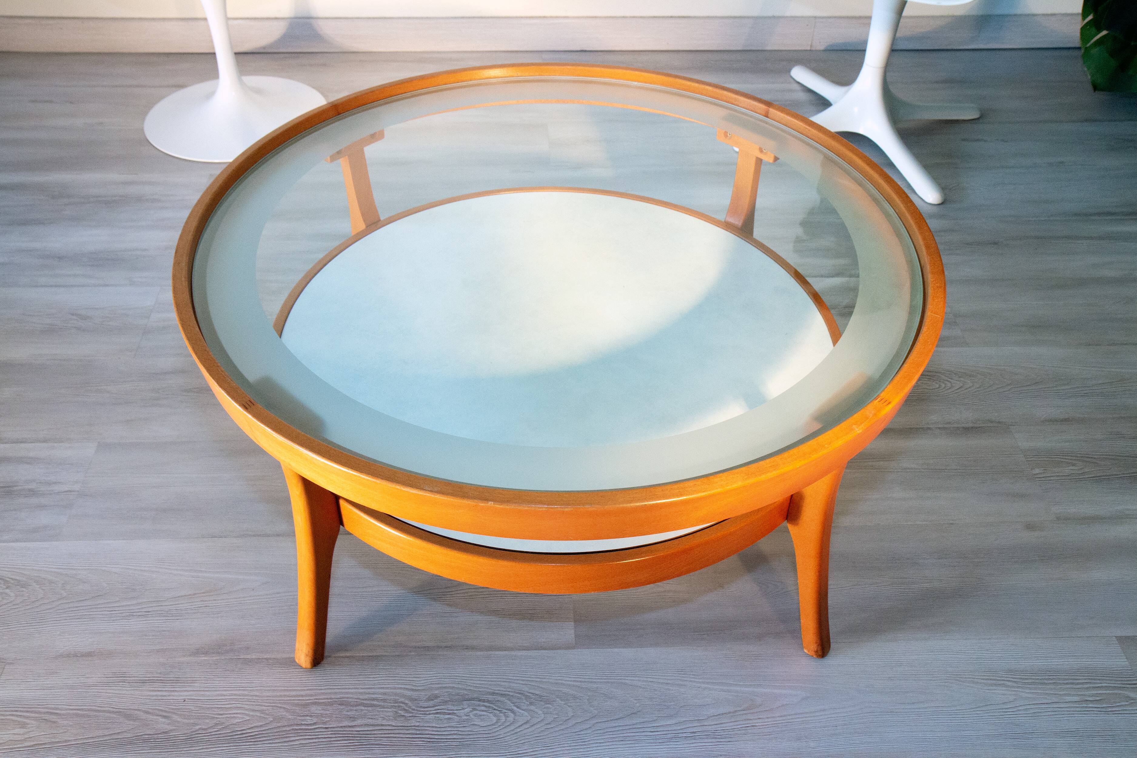Baumann coffee table designed by Pagnon Pelhaître, 1990