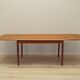 Teak table, Danish design, 1970s, production: Denmark