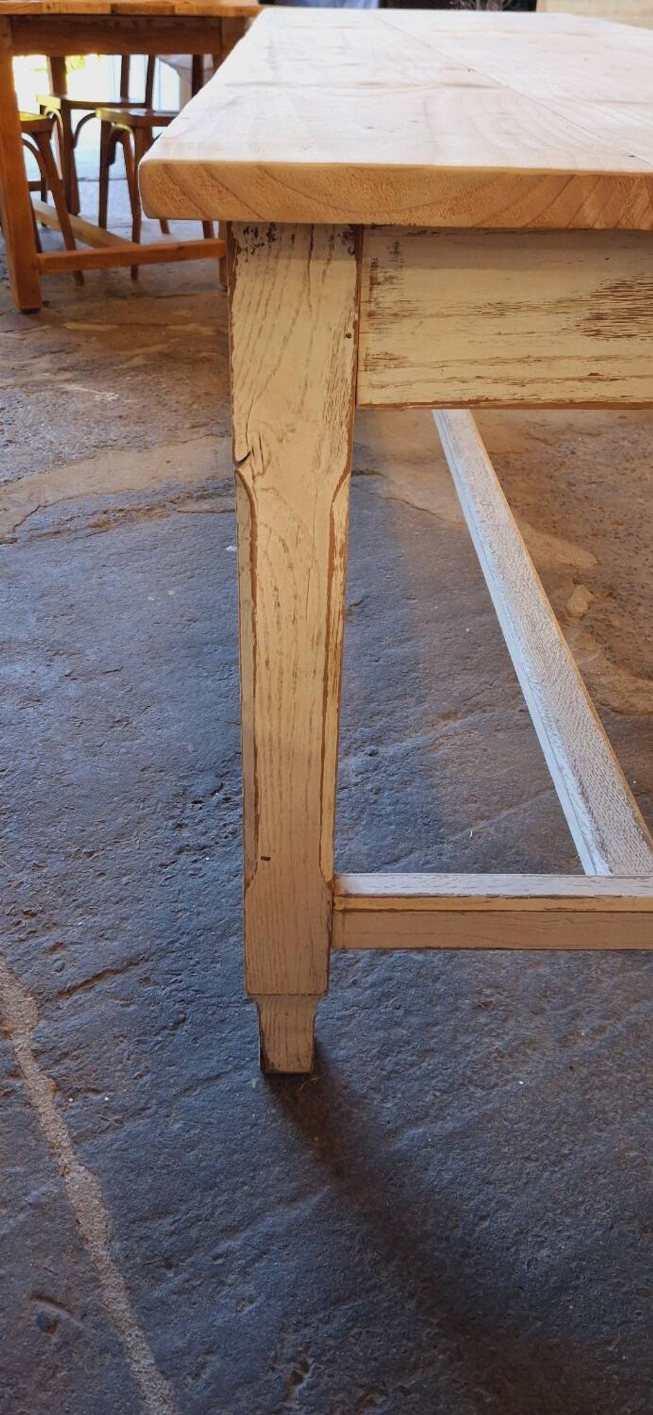 Old farmhouse table