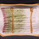 Asparagus dish in earthenware