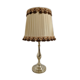 Vintage brass bedside lamp